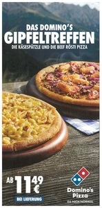 Domino's Pizza Prospekt - Das Domino's Gipfeltreffen