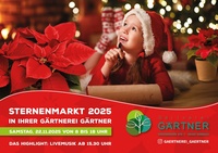 Gärtnerei Gärtner Prospekt - Sternenmarkt 2025