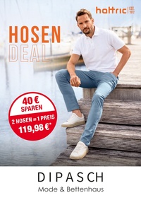 Dipasch Mode- und Bettenhaus Prospekt - Angebote ab 29.04.