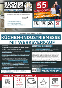 Küchen Schmidt Prospekt - Küchen Schmidt