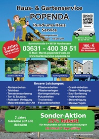Haus & Gartenservice Prospekt - Angebote ab 06.05.