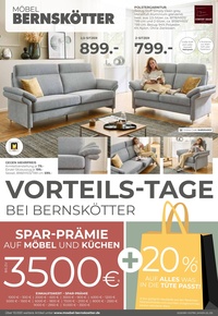 Möbel Bernskötter Prospekt - Angebote ab 17.09.