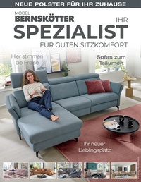 Möbel Bernskötter Prospekt - Angebote ab 29.10.