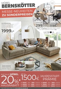 Möbel Bernskötter Prospekt - Angebote ab 13.01.