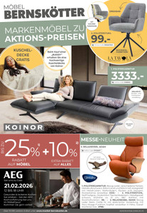 Möbel Bernskötter Prospekt - Angebote ab 18.02.