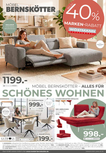 Möbel Bernskötter Prospekt - Angebote ab 22.04.