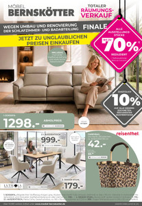 Möbel Bernskötter Prospekt - Angebote ab 21.07.