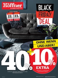 Höffner Prospekt - Black Friday Deal