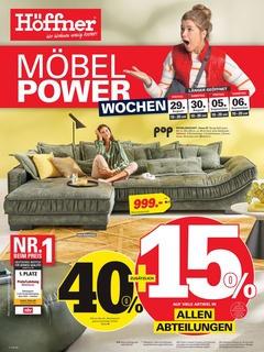 Höffner Prospekt - Angebote ab 04.08