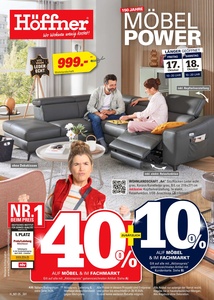 Höffner Prospekt - Möbel Power
