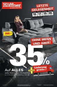 Höffner Prospekt - Höffner Anzeigenstrecke