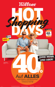 Höffner Prospekt - Hot Days Shopping H_Rot/2
