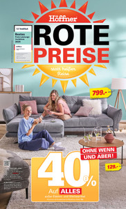 Höffner Prospekt - Angebote ab 29.07