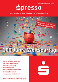 Sparkasse Hochfranken Prospekt - Spresso Herbst 2024