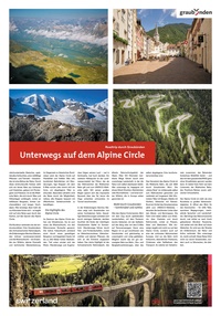 Schweiz Tourismus Prospekt - Graubünden