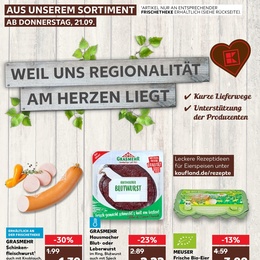 Kaufland Prospekt - Regionale Angebote ab 21.09.
