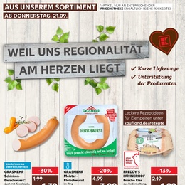 Kaufland Prospekt - Regionale Angebote ab 21.09.