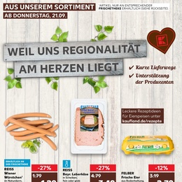 Kaufland Prospekt - Regionale Angebote ab 21.09.