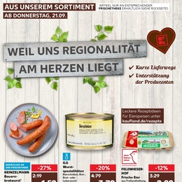 Kaufland Prospekt - Regionale Angebote ab 21.09.