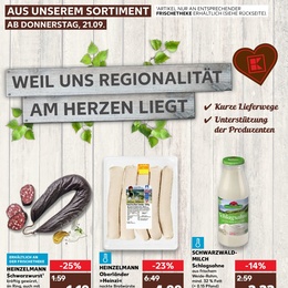 Kaufland Prospekt - Regionale Angebote ab 21.09.