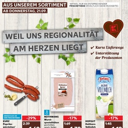 Kaufland Prospekt - Regionale Angebote ab 21.09.