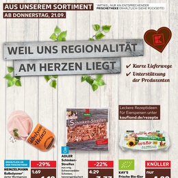 Kaufland Prospekt - Regionale Angebote ab 21.09.