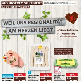 Kaufland Prospekt - Regionale Angebote ab 21.09.