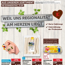 Kaufland Prospekt - Regionale Angebote ab 21.09.