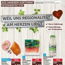 Kaufland Prospekt - Regionale Angebote ab 21.09.