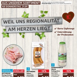 Kaufland Prospekt - Regionale Angebote ab 21.09.