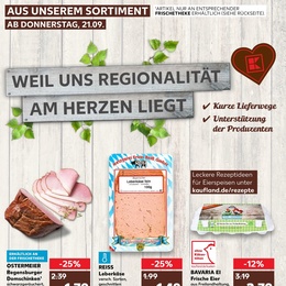 Kaufland Prospekt - Regionale Angebote ab 21.09.