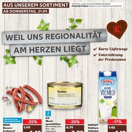 Kaufland Prospekt - Regionale Angebote ab 21.09.