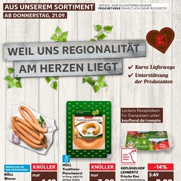 Kaufland Prospekt - Regionale Angebote ab 21.09.
