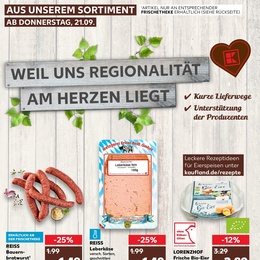 Kaufland Prospekt - Regionale Angebote ab 21.09.