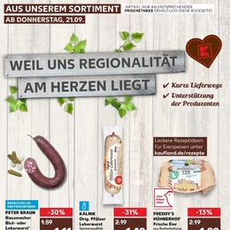 Kaufland Prospekt - Regionale Angebote ab 21.09.
