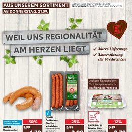 Kaufland Prospekt - Regionale Angebote ab 21.09.