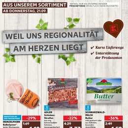 Kaufland Prospekt - Regionale Angebote ab 21.09.