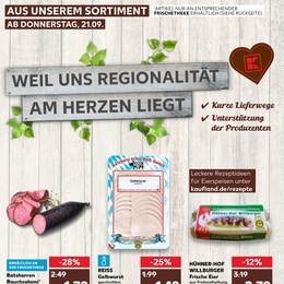 Kaufland Prospekt - Regionale Angebote ab 21.09.