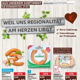 Kaufland Prospekt - Regionale Angebote ab 21.09.