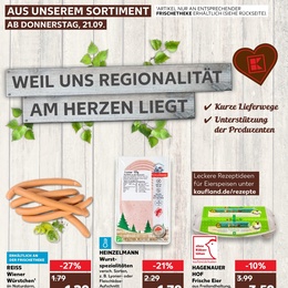 Kaufland Prospekt - Regionale Angebote ab 21.09.