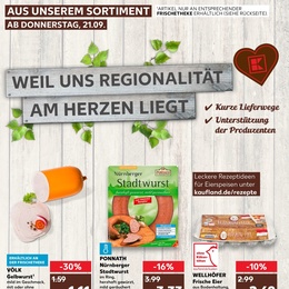 Kaufland Prospekt - Regionale Angebote ab 21.09.