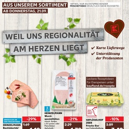 Kaufland Prospekt - Regionale Angebote ab 21.09.