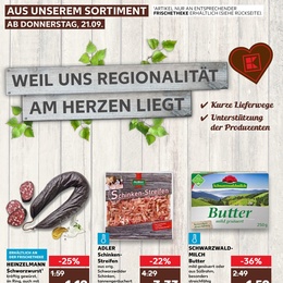 Kaufland Prospekt - Regionale Angebote ab 21.09.