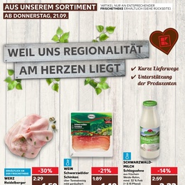 Kaufland Prospekt - Regionale Angebote ab 21.09.