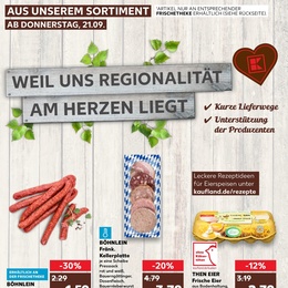 Kaufland Prospekt - Regionale Angebote ab 21.09.