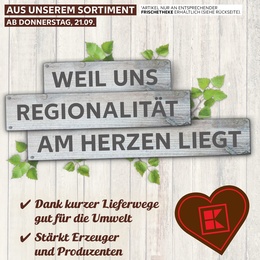 Kaufland Prospekt - Regionale Angebote ab 21.09.