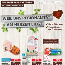 Kaufland Prospekt - Regionale Angebote ab 21.09.
