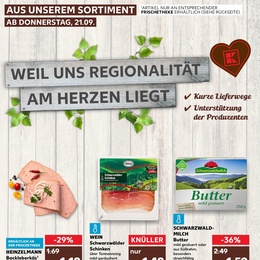 Kaufland Prospekt - Regionale Angebote ab 21.09.