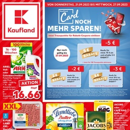 Kaufland Prospekt - Angebote ab 21.09.