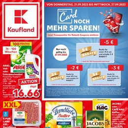 Kaufland Prospekt - Angebote ab 21.09.